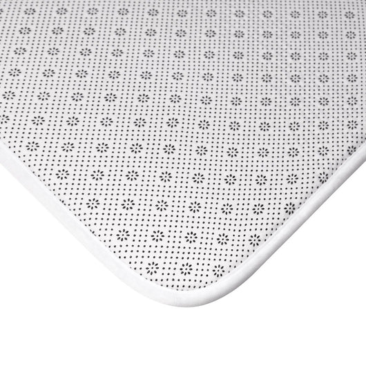 non slip underside of hope and booth bath mat