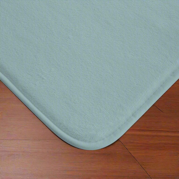 *NEW* Luxurious 'look and feel' soft blue bath mat