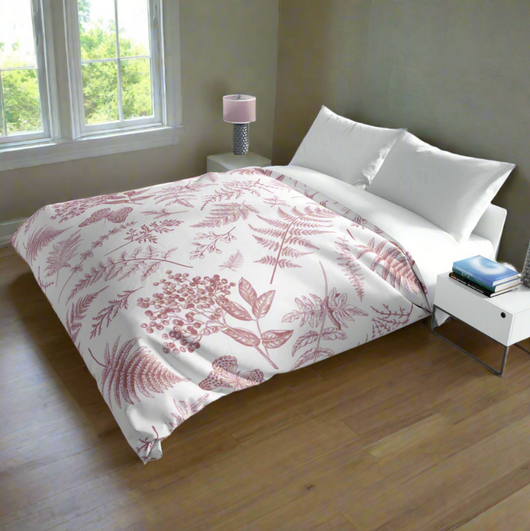 Beautiful-duvet-cover-with-dusky-pink-ferns