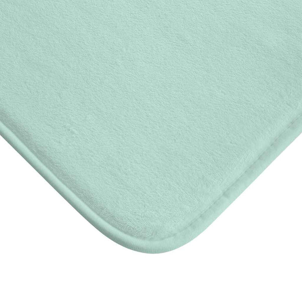 Light Turquoise Washable Luxuriously Soft Bath Mat