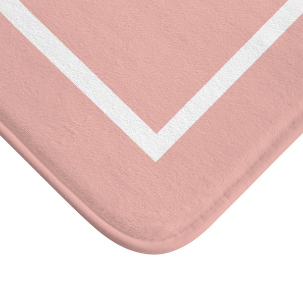 Luxurious Washable Ultra Soft Pink Bath Mat