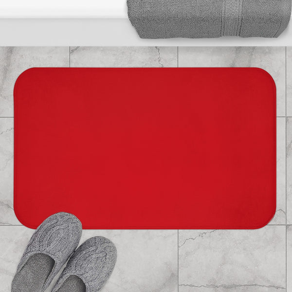 Ultrasoft Absorbent Red Foam Bath Mat