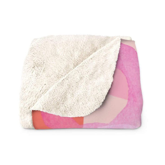 Amelia Tranquil Sherpa Fleece Blanket 50" × 60" 3598055572